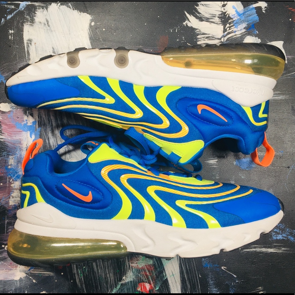 Nike Air Max React 270 Soar Volt Orange